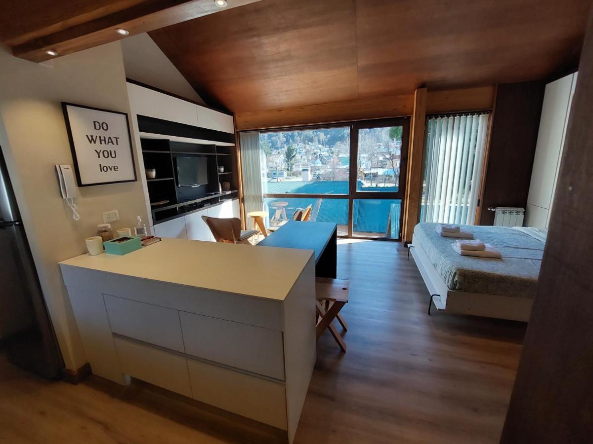 Monoambiente De Diseno Unico, Muy Calido Y Bien Ubicado. 18V2 Apartman San Martín de los Andes Kültér fotó